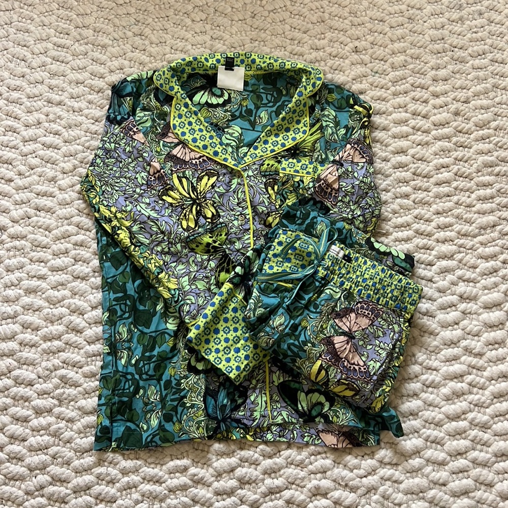 Anthropologie pajama top & bottoms